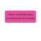Nevs Sterilization Label, Pink W/ Black Text, 7/8" x 2-1/4", 420 Labels per Roll CS-3752 - alternate 1
